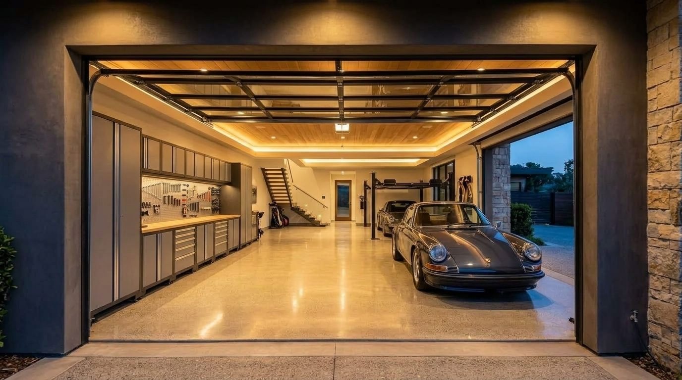 Hassan Garage Door Service Precision Mechanical Workshop in Lucas, TX